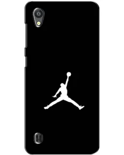 Чохол для ZTE Blade A5 з картинкою «Jordan Silhouette»
