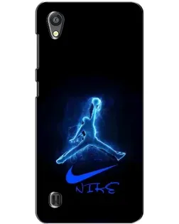 Чохол для ZTE Blade A5 з картинкою «Jordan Neon Blue»