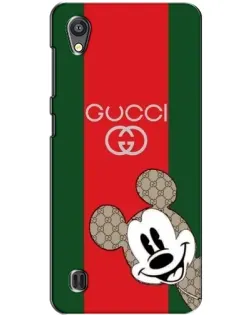 Чохол для ZTE Blade A5 з картинкою «Gucci — смуги та Міккі»