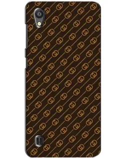 Чохол для ZTE Blade A5 з картинкою «Gucci — золоті діагоналі»