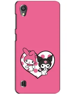Чехол для ZTE Blade A5 с картинкой «Kuromi и My Melody» Чехол для ZTE Blade A5 с картинкой «Kuromi и My Melody»