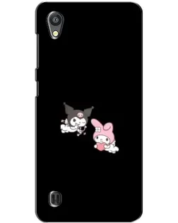 Чехол для ZTE Blade A5 с картинкой «My Melody и Kuromi» Чехол для ZTE Blade A5 с картинкой «My Melody и Kuromi»