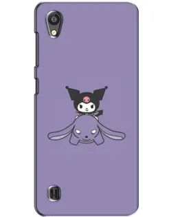 Чехол для ZTE Blade A5 с картинкой «Kuromi на лиловом фоне» Чехол для ZTE Blade A5 с картинкой «Kuromi на лиловом фоне»