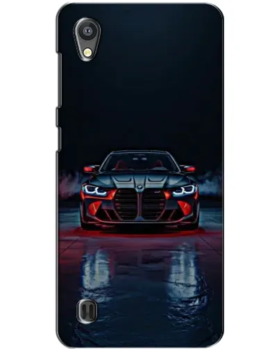 Чехол для ZTE Blade A5 с картинкой «BMW на мокрой дороге»