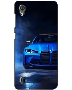 Чехол для ZTE Blade A5 с картинкой «Голубая BMW M4» Чехол для ZTE Blade A5 с картинкой «Голубая BMW M4»