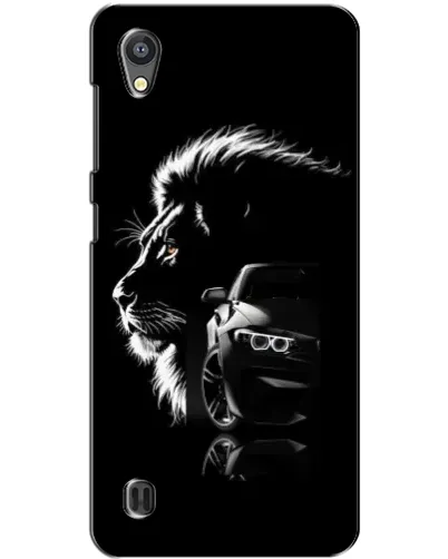 Чехол для ZTE Blade A5 с картинкой «BMW и лев»