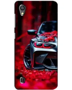 Чехол для ZTE Blade A5 с картинкой «Спортивная BMW и цветы» Чехол для ZTE Blade A5 с картинкой «Спортивная BMW и цветы»
