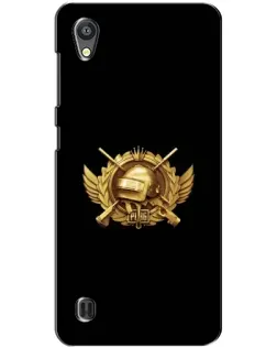 Чохол для ZTE Blade A5 з картинкою «PUBG — помаранчевий градієнт»