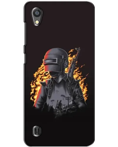 Чохол для ZTE Blade A5 з картинкою «PUBG — вогняний силует» Чохол для ZTE Blade A5 з картинкою «PUBG — вогняний силует»