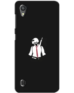 Чехол для ZTE Blade A5 с картинкой «PUBG — силуэт воина» Чехол для ZTE Blade A5 с картинкой «PUBG — силуэт воина»