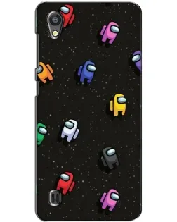 Чохол для ZTE Blade A5 з картинкою «Космічний патерн Among Us»