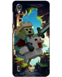 Чохол для ZTE Blade A5 з картинкою «Стів та гусь»