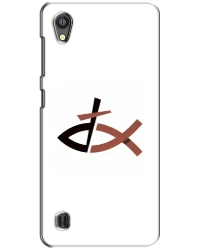 Чехол для ZTE Blade A5 с картинкой «Рыба и крест» Чехол для ZTE Blade A5 с картинкой «Рыба и крест»