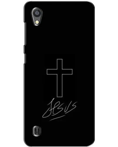 Чехол для ZTE Blade A5 с картинкой «Графический крест Jesus» Чехол для ZTE Blade A5 с картинкой «Графический крест Jesus»