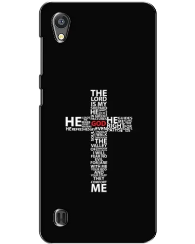 Чехол для ZTE Blade A5 с картинкой «Текстовый крест» Чехол для ZTE Blade A5 с картинкой «Текстовый крест»