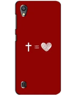 Чехол для ZTE Blade A5 с картинкой «Уравнение любви» Чехол для ZTE Blade A5 с картинкой «Уравнение любви»