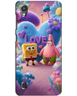 Чохол для ZTE Blade A5 з картинкою «Губка Боб Патрік»