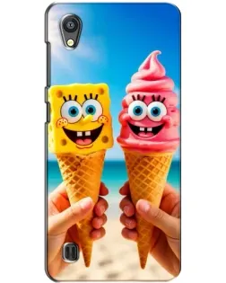 Чохол для ZTE Blade A5 з картинкою «Спанч Боб морозиво»