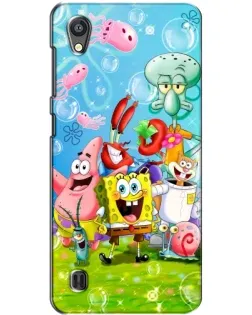 Чехол для ZTE Blade A5 с картинкой «Губка Боб и друзья» Чехол для ZTE Blade A5 с картинкой «Губка Боб и друзья»