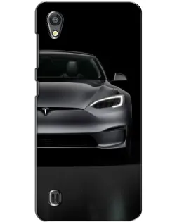 Чехол для ZTE Blade A5 с картинкой «Tesla Model S Look»