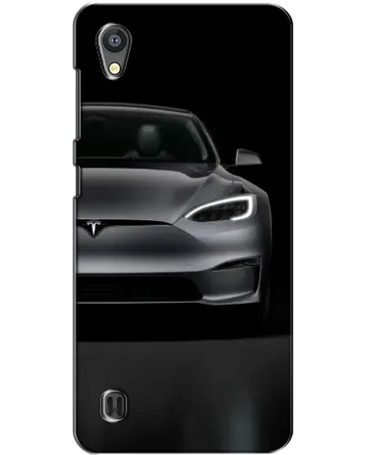 Чехол для ZTE Blade A5 с картинкой «Tesla Model S Look»
