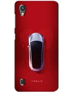 Чехол для ZTE Blade A5 с картинкой «Tesla Top View»
