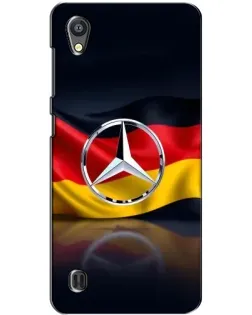 Чехол для ZTE Blade A5 с картинкой «Mercedes — флаг Германии» Чехол для ZTE Blade A5 с картинкой «Mercedes — флаг Германии»