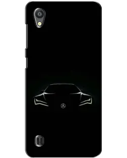Чехол для ZTE Blade A5 с картинкой «Mercedes — силуэт авто» Чехол для ZTE Blade A5 с картинкой «Mercedes — силуэт авто»