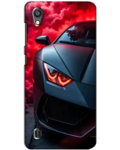 Чехол для ZTE Blade A5 с картинкой «Lamborghini красное сияние»