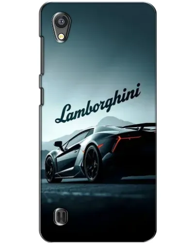 Чехол для ZTE Blade A5 с картинкой «Классическая надпись Lamborghini»