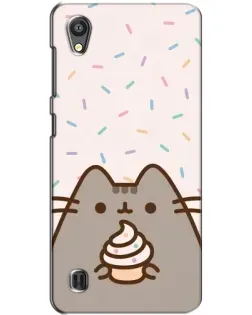Чехол для ZTE Blade A5 с картинкой «Пушин с кексом» Чехол для ZTE Blade A5 с картинкой «Пушин с кексом»