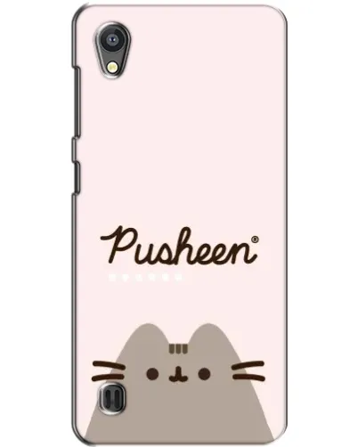 Чехол для ZTE Blade A5 с картинкой «Pusheen логотип» Чехол для ZTE Blade A5 с картинкой «Pusheen логотип»