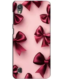 Чохол для ZTE Blade A5 з картинкою «Бордовий атлас»