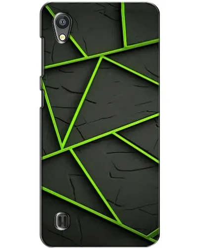 Чохол для ZTE Blade A5 з картинкою «Зелені геометричні лінії» Чохол для ZTE Blade A5 з картинкою «Зелені геометричні лінії»