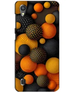 Чехол для ZTE Blade A5 с картинкой «Объемные оранжевые сферы» Чехол для ZTE Blade A5 с картинкой «Объемные оранжевые сферы»