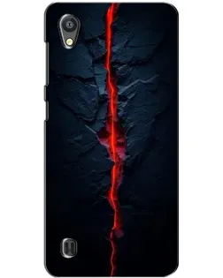Чехол для ZTE Blade A5 с картинкой «Kрасная лавовая трещина» Чехол для ZTE Blade A5 с картинкой «Kрасная лавовая трещина»