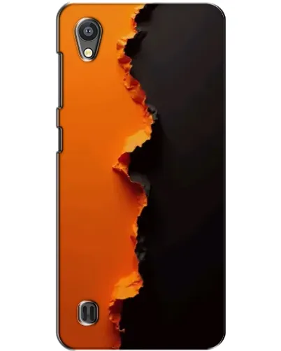 Чохол для ZTE Blade A5 з картинкою «Помаранчевий розлом» Чохол для ZTE Blade A5 з картинкою «Помаранчевий розлом»