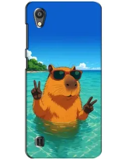 Чохол для ZTE Blade A5 з картинкою «Морська капібара»
