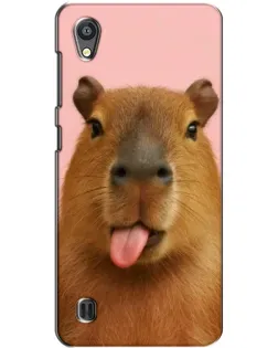 Чохол для ZTE Blade A5 з картинкою «Капібара з язиком»