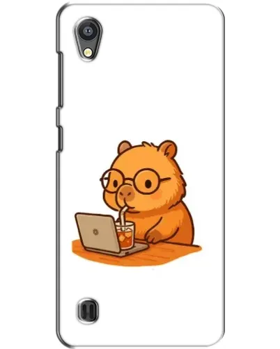 Чохол для ZTE Blade A5 з картинкою «Капібара з ноутбуком» Чохол для ZTE Blade A5 з картинкою «Капібара з ноутбуком»