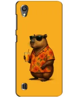 Чохол для ZTE Blade A5 з картинкою «Капібара на відпочинку»