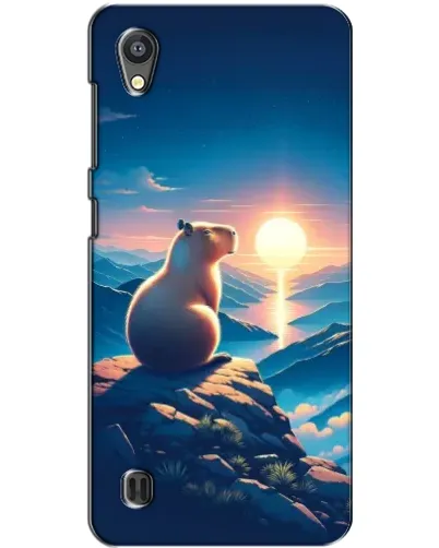 Чохол для ZTE Blade A5 з картинкою «Захід сонця з капібарою» Чохол для ZTE Blade A5 з картинкою «Захід сонця з капібарою»