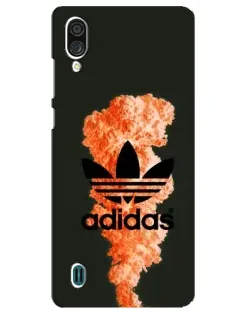Чехол для ZTE Blade A51 Lite с картинкой «Оранжевый дым Adidas» Чехол для ZTE Blade A51 Lite с картинкой «Оранжевый дым Adidas»