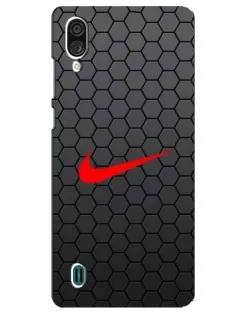 Чехол для ZTE Blade A51 Lite с картинкой «Nike — карбоновая сетка» Чехол для ZTE Blade A51 Lite с картинкой «Nike — карбоновая сетка»