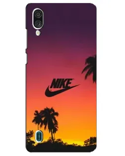 Чехол для ZTE Blade A51 Lite с картинкой «Nike на закате солнца» Чехол для ZTE Blade A51 Lite с картинкой «Nike на закате солнца»