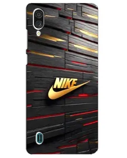 Чехол для ZTE Blade A51 Lite с картинкой «Золотой Nike на металле» Чехол для ZTE Blade A51 Lite с картинкой «Золотой Nike на металле»