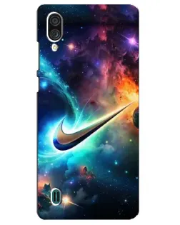 Чехол для ZTE Blade A51 Lite с картинкой «Космический Nike Swoosh» Чехол для ZTE Blade A51 Lite с картинкой «Космический Nike Swoosh»