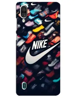 Чехол для ZTE Blade A51 Lite с картинкой «Коллекция кроссовок Nike» Чехол для ZTE Blade A51 Lite с картинкой «Коллекция кроссовок Nike»