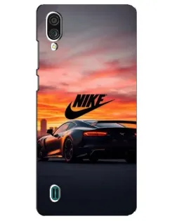 Чехол для ZTE Blade A51 Lite с картинкой «Nike и суперкар» Чехол для ZTE Blade A51 Lite с картинкой «Nike и суперкар»