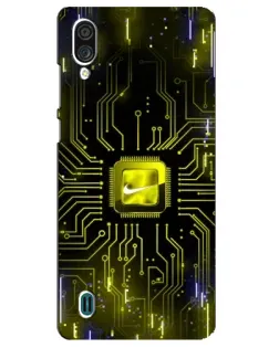 Чехол для ZTE Blade A51 Lite с картинкой «Nike — золотая искра» Чехол для ZTE Blade A51 Lite с картинкой «Nike — золотая искра»
